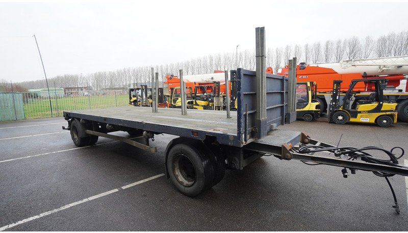 Hoffman 2 AXLE FLATBED WITH TWIST LOCKS 20FT - Remolque plataforma/ Caja abierta: foto 3 Hoffman 2 AXLE FLATBED WITH TWIST LOCKS 20FT - Remolque plataforma/ Caja abierta: foto 3