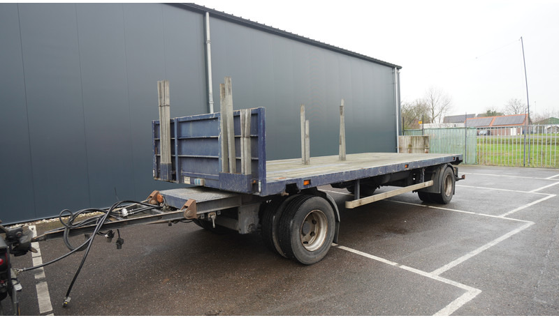 Hoffman 2 AXLE FLATBED WITH TWIST LOCKS 20FT - Remolque plataforma/ Caja abierta: foto 2 Hoffman 2 AXLE FLATBED WITH TWIST LOCKS 20FT - Remolque plataforma/ Caja abierta: foto 2