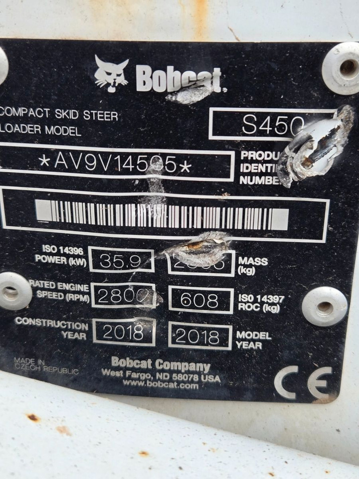 Bobcat S450 - Cargadora de ruedas: foto 2 Bobcat S450 - Cargadora de ruedas: foto 2