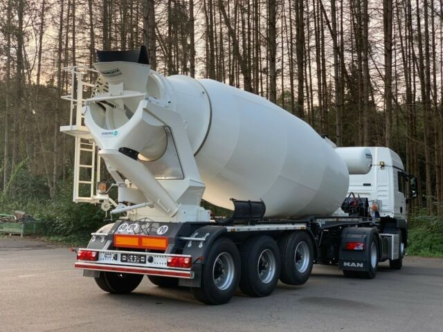 Camión hormigonera EUROMIX MTP - 12m³ Betonmischer-Auflieger: foto 10