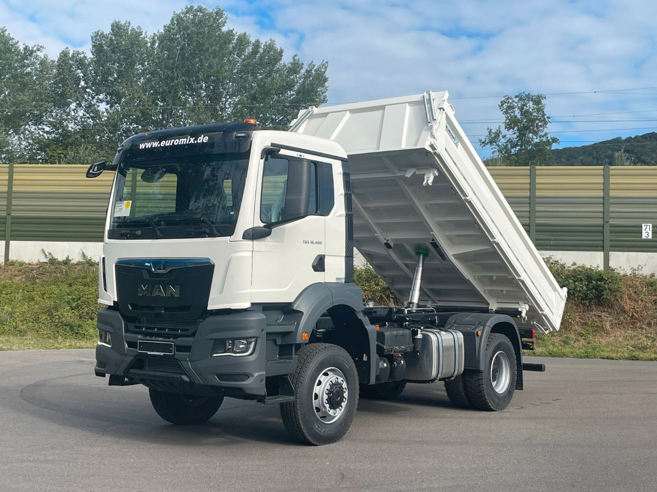 MAN TGS 18.400 TG3 4x4 Euro6e 3-Seiten-Kippe Euromix - Camión volquete: foto 1 MAN TGS 18.400 TG3 4x4 Euro6e 3-Seiten-Kippe Euromix - Camión volquete: foto 1