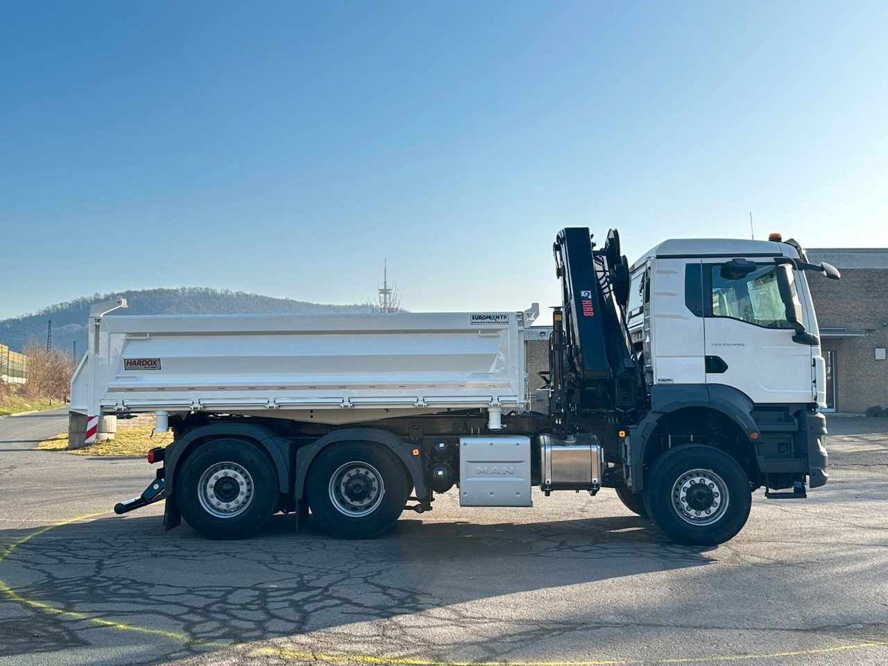 MAN TGS 28.440 6x4-4/3-Seiten- Kipper / Hiab 228-6 - Camión volquete, Camión grúa: foto 5 MAN TGS 28.440 6x4-4/3-Seiten- Kipper / Hiab 228-6 - Camión volquete, Camión grúa: foto 5