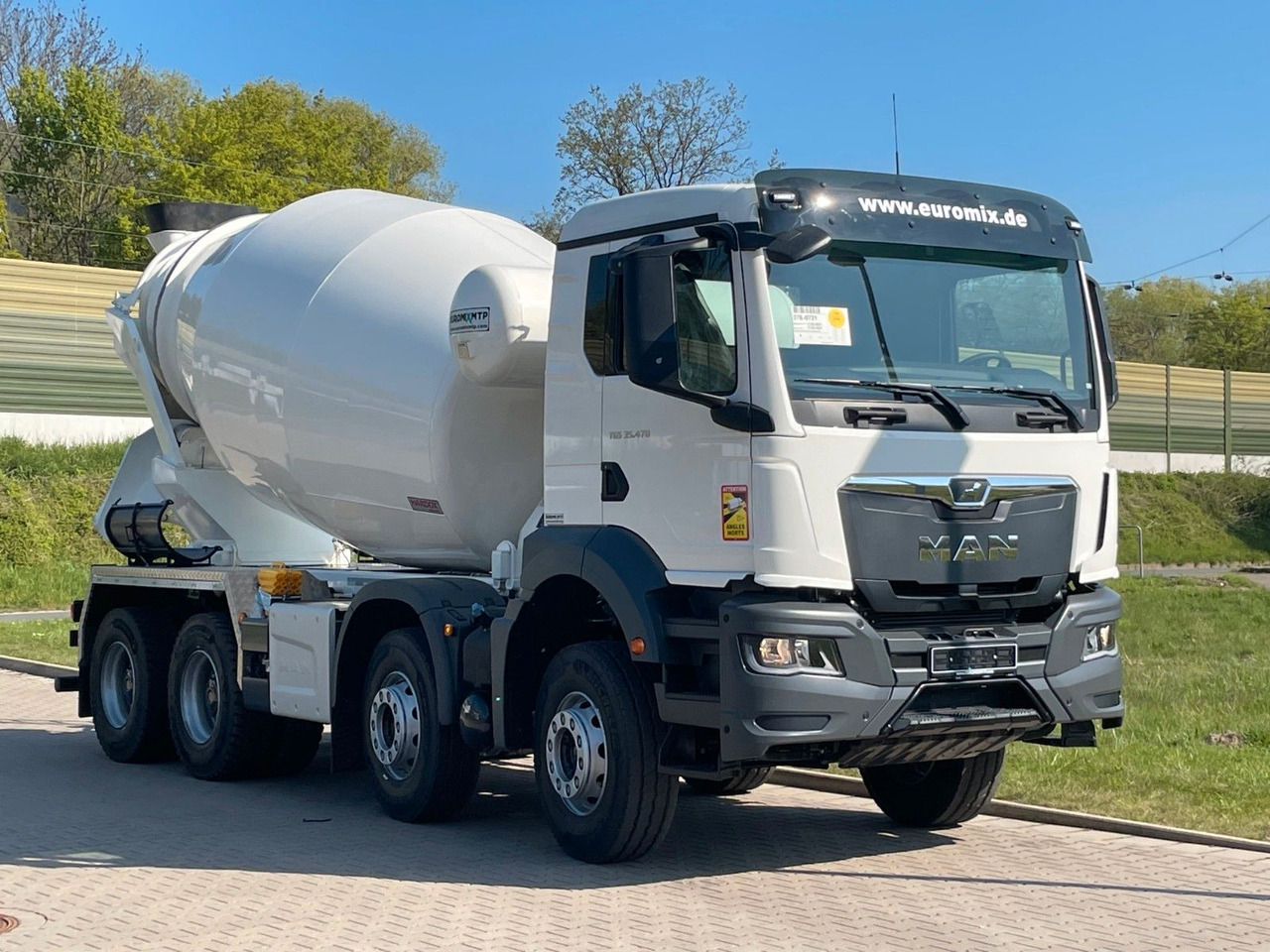 Camión hormigonera MAN TGS 35.520 8x4 /Euro6e  EuromixMTP  EM 10 L: foto 9