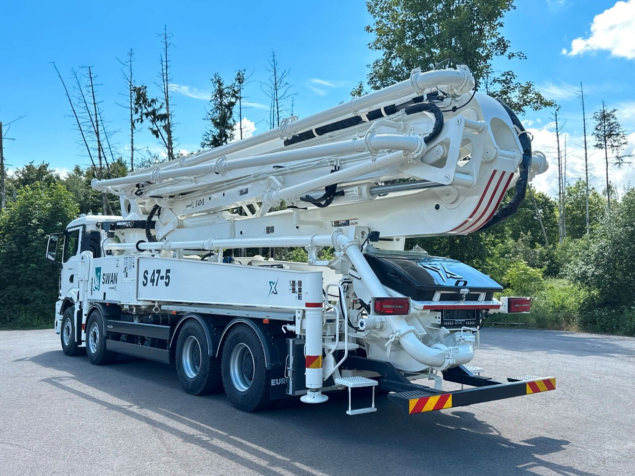 MAN TGS 41.520 8x4 SWAN TSP 47-5 160RZ ( 47m ) - Camión hormigonera: foto 4 MAN TGS 41.520 8x4 SWAN TSP 47-5 160RZ ( 47m ) - Camión hormigonera: foto 4