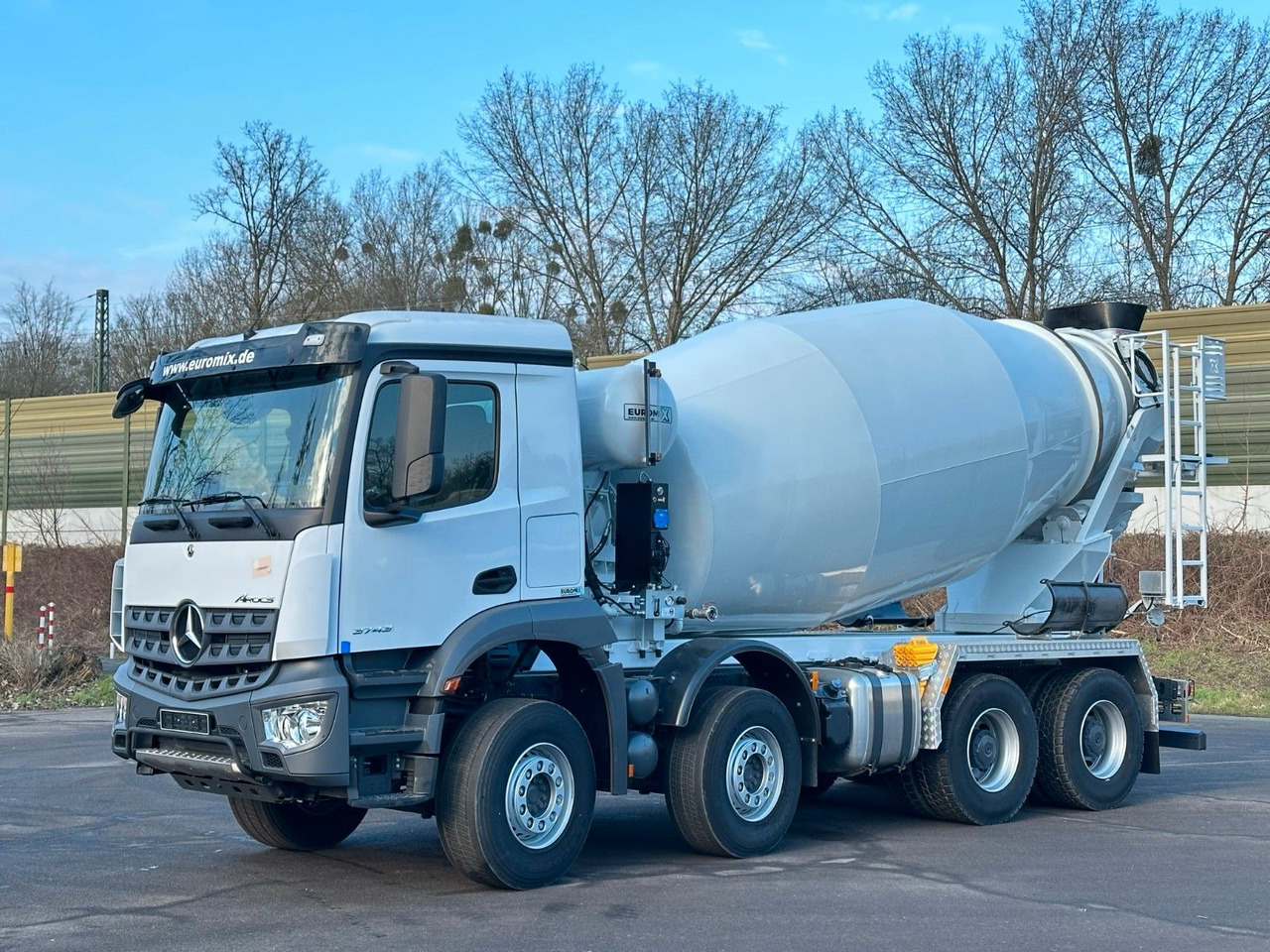 Mercedes-Benz Arocs 5 3743 8X4 / Euro6e EuromixMTP EM 10 L - Camión hormigonera: foto 2 Mercedes-Benz Arocs 5 3743 8X4 / Euro6e EuromixMTP EM 10 L - Camión hormigonera: foto 2