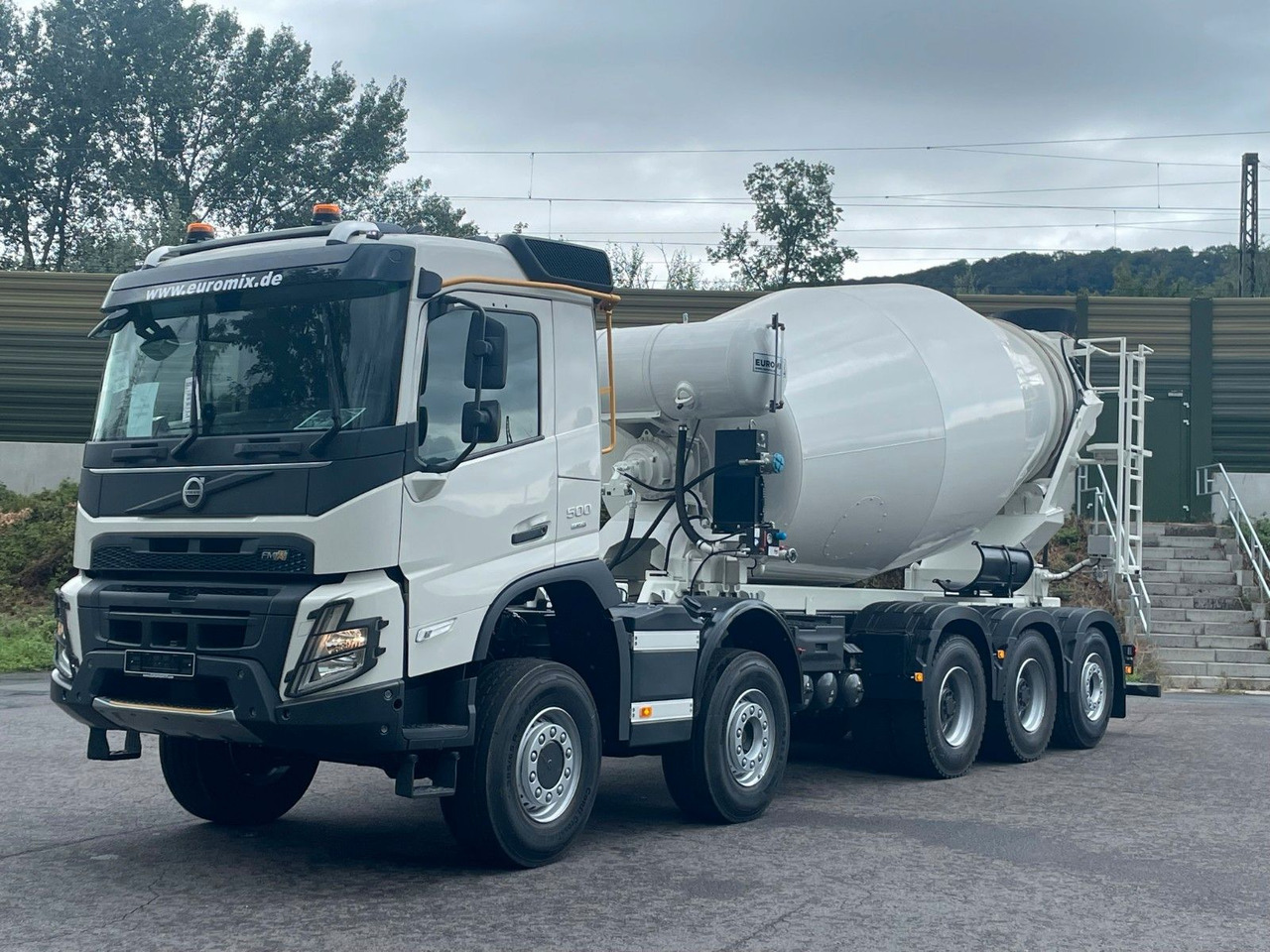 Volvo FMX 500 10x4 / Euromix MTP EM 12 R Euro 6e - Camión hormigonera: foto 1 Volvo FMX 500 10x4 / Euromix MTP EM 12 R Euro 6e - Camión hormigonera: foto 1
