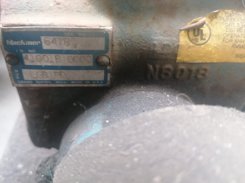 Blackmer Used LGL1PD Pump Gas, Gaz, LPG, GPL, Propane, Butane Gas, Gaz, LPG, GPL, Propane, Butane - Bomba de agua: foto 4 Blackmer Used LGL1PD Pump Gas, Gaz, LPG, GPL, Propane, Butane Gas, Gaz, LPG, GPL, Propane, Butane - Bomba de agua: foto 4