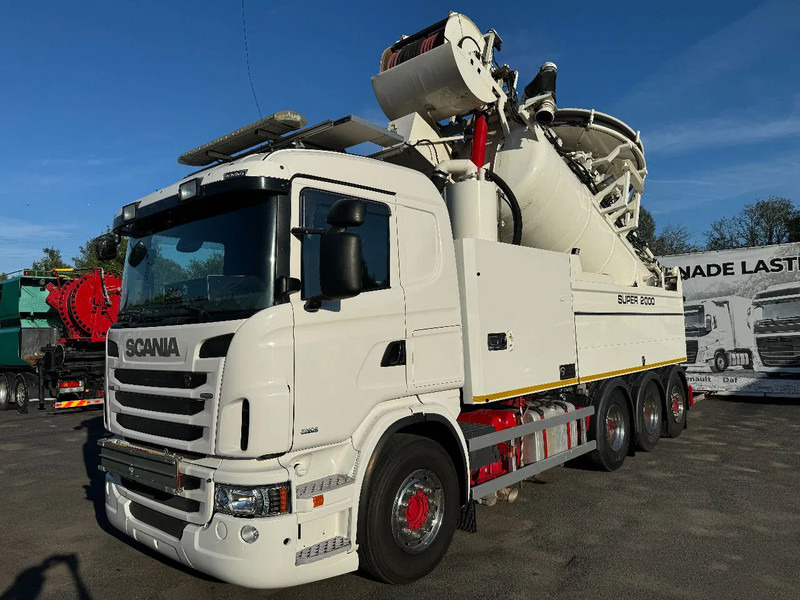 Scania R480 Vacuum / Sewer Jetter / Recycler, Euro 6, Super 2000 (16m3), 2013 - Limpieza de alcantarillado: foto 4 Scania R480 Vacuum / Sewer Jetter / Recycler, Euro 6, Super 2000 (16m3), 2013 - Limpieza de alcantarillado: foto 4