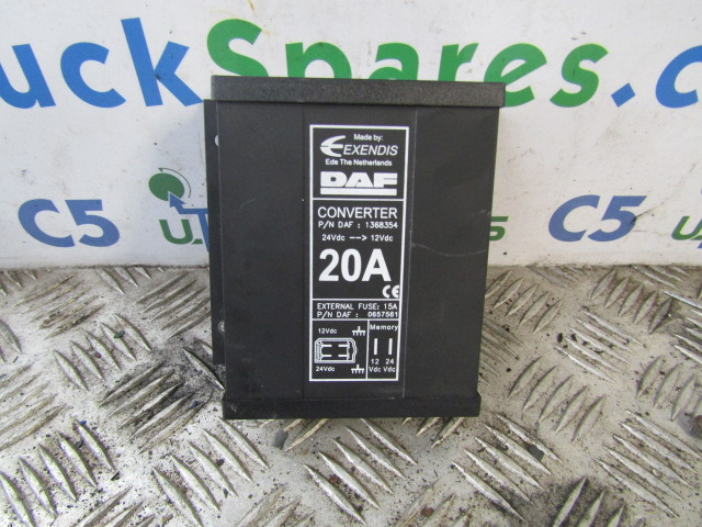 DAF XF 105 VOLTAGE DROPPER P/NO 1368354 - Sistema eléctrico para Camión: foto 1 DAF XF 105 VOLTAGE DROPPER P/NO 1368354 - Sistema eléctrico para Camión: foto 1
