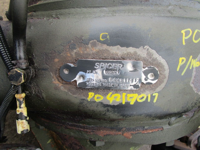 DENNIS ELITE II SPICER REAR AXLE P/NO 981071/ P04217017 - Eje y piezas para Vehículo municipal: foto 4 DENNIS ELITE II SPICER REAR AXLE P/NO 981071/ P04217017 - Eje y piezas para Vehículo municipal: foto 4