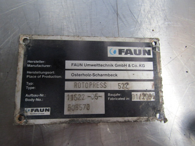 FAUN ROTOPRESS HYDRAULIC PUMP P/NO 5243886/601461 - Bomba hidráulica para Vehículo municipal: foto 2 FAUN ROTOPRESS HYDRAULIC PUMP P/NO 5243886/601461 - Bomba hidráulica para Vehículo municipal: foto 2