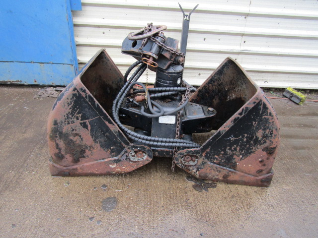 GRAB BUCKET 350 LTR WITH KINSHOFFER ROTATOR - Cuchara de mordazas para Maquinaria de construcción: foto 1 GRAB BUCKET 350 LTR WITH KINSHOFFER ROTATOR - Cuchara de mordazas para Maquinaria de construcción: foto 1