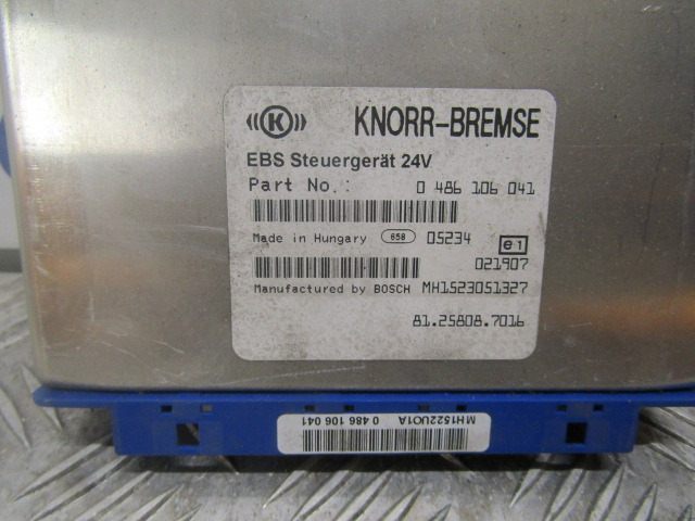 MAN TGA / TGS / TGX EBS ECU 81.25808.7016 - Unidad de control para Camión: foto 2 MAN TGA / TGS / TGX EBS ECU 81.25808.7016 - Unidad de control para Camión: foto 2