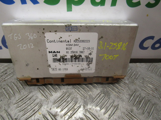 MAN TGS KSM CONTROL UNIT MAN P/NO 81.25816.7007 - Sistema eléctrico para Camión: foto 1 MAN TGS KSM CONTROL UNIT MAN P/NO 81.25816.7007 - Sistema eléctrico para Camión: foto 1