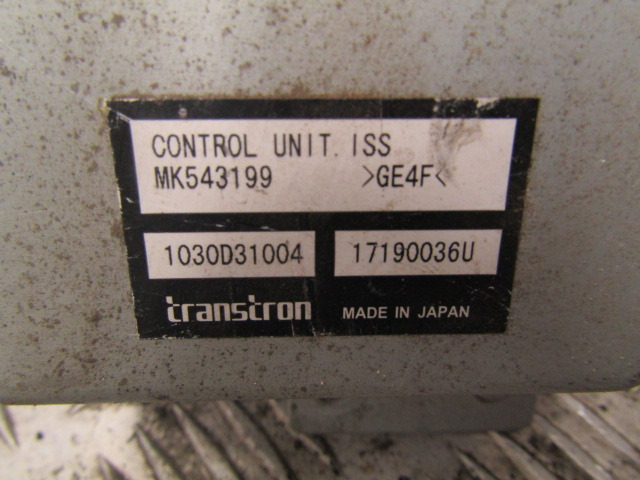 MITSUBISHI FUSO 4P10 CONTROL UNIT (ISS) P/NO MK543199 - Sistema eléctrico para Camión: foto 2 MITSUBISHI FUSO 4P10 CONTROL UNIT (ISS) P/NO MK543199 - Sistema eléctrico para Camión: foto 2