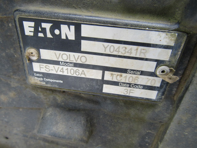 VOLVO FLE EATON 4106A 6 SPEED GEARBOX SUITS 1998 – 2006 TRUCK - Caja de cambios para Camión: foto 2 VOLVO FLE EATON 4106A 6 SPEED GEARBOX SUITS 1998 – 2006 TRUCK - Caja de cambios para Camión: foto 2