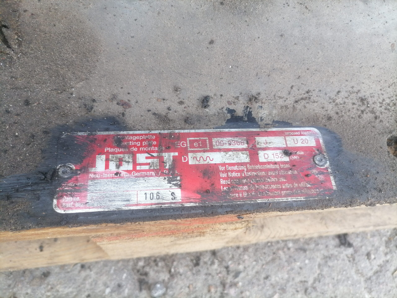 Quinta rueda para Camión MAN Fifht wheel 662131013: foto 7 Quinta rueda para Camión MAN Fifht wheel 662131013: foto 7