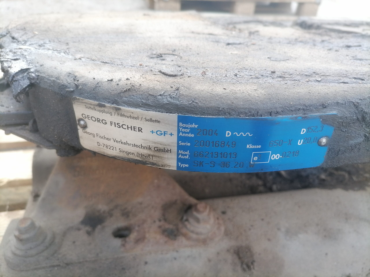 Quinta rueda para Camión MAN Fifht wheel 662131013: foto 6 Quinta rueda para Camión MAN Fifht wheel 662131013: foto 6