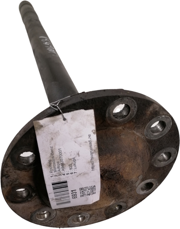 Mercedes-Benz Drive shaft A9463570001 - Palier para Camión: foto 3 Mercedes-Benz Drive shaft A9463570001 - Palier para Camión: foto 3