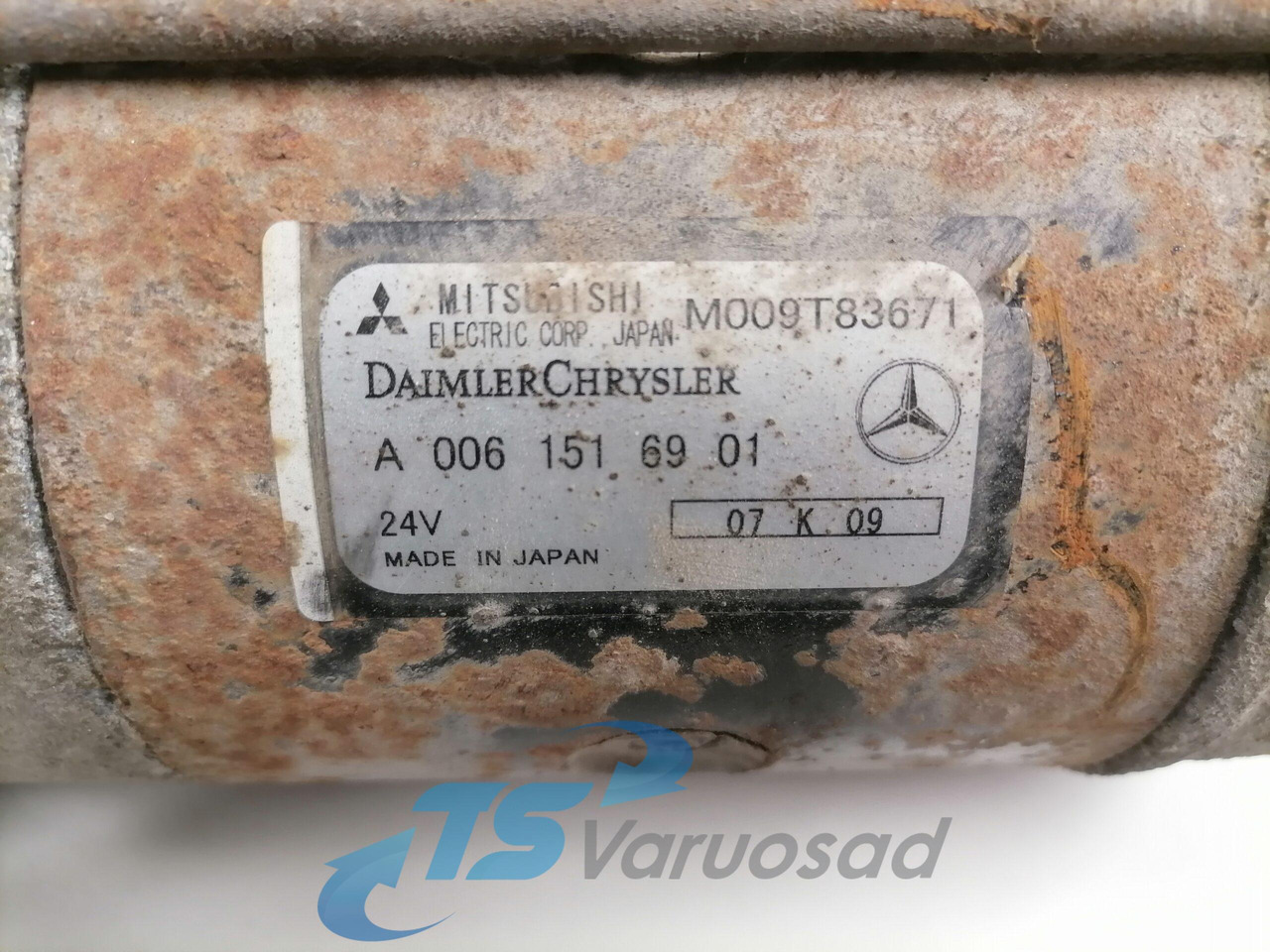 Mercedes-Benz Starter A0061516901 - Arranque para Camión: foto 3 Mercedes-Benz Starter A0061516901 - Arranque para Camión: foto 3