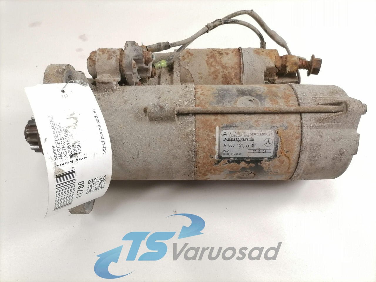 Mercedes-Benz Starter A0061516901 - Arranque para Camión: foto 5 Mercedes-Benz Starter A0061516901 - Arranque para Camión: foto 5