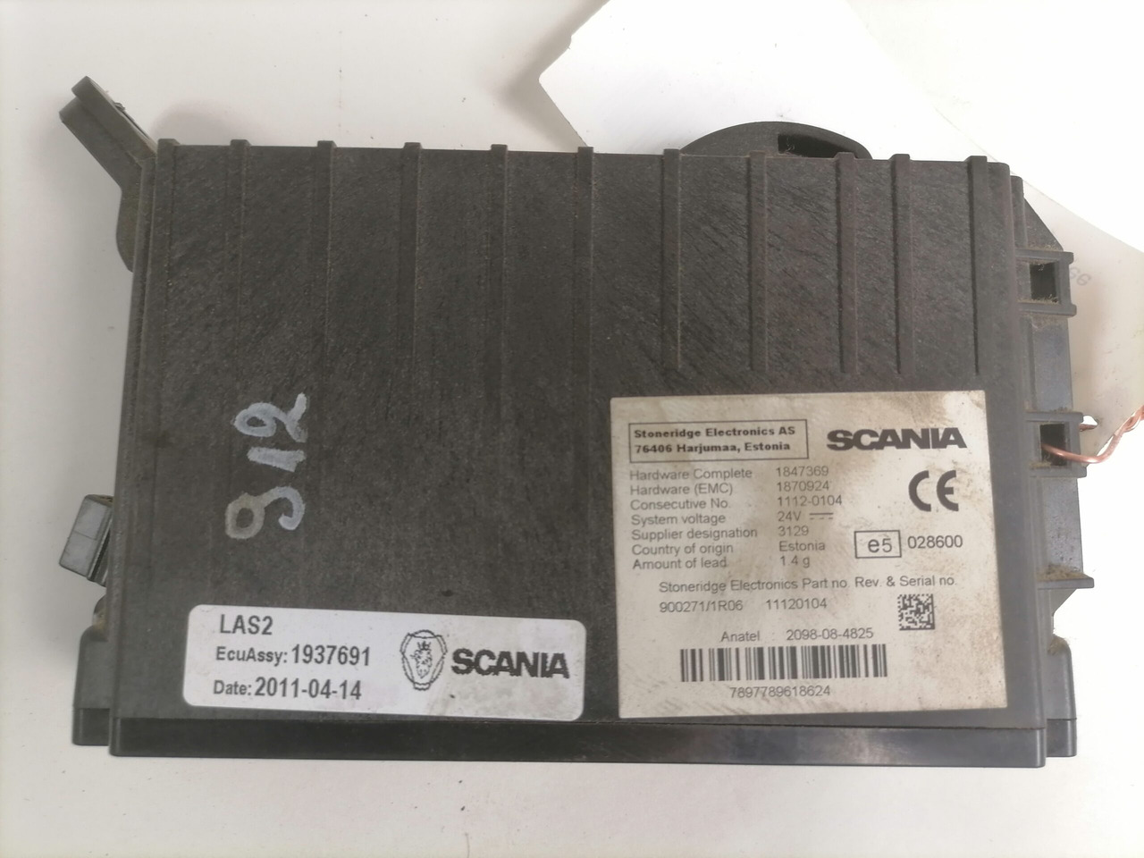 Scania Ecu, LAS 1937691 - Unidad de control para Camión: foto 3 Scania Ecu, LAS 1937691 - Unidad de control para Camión: foto 3
