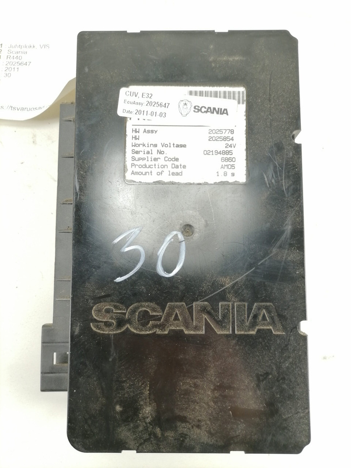 Scania Ecu, VIS 2025647 - Unidad de control para Camión: foto 4 Scania Ecu, VIS 2025647 - Unidad de control para Camión: foto 4