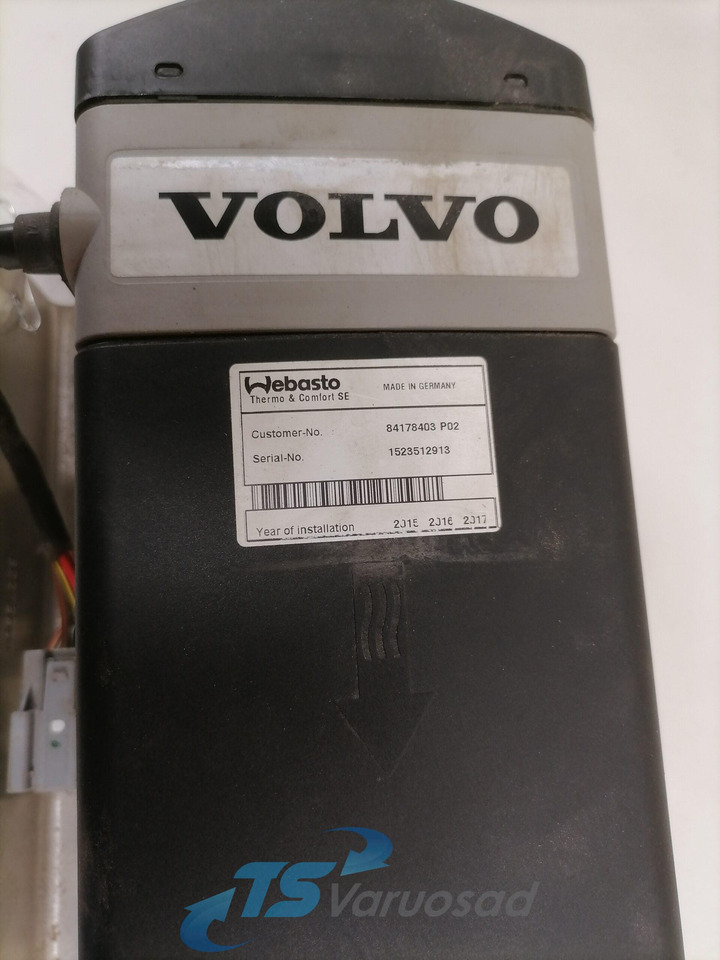 Volvo Auxiliary heater 84178403 - Calefacción/ Ventilación para Camión: foto 2 Volvo Auxiliary heater 84178403 - Calefacción/ Ventilación para Camión: foto 2