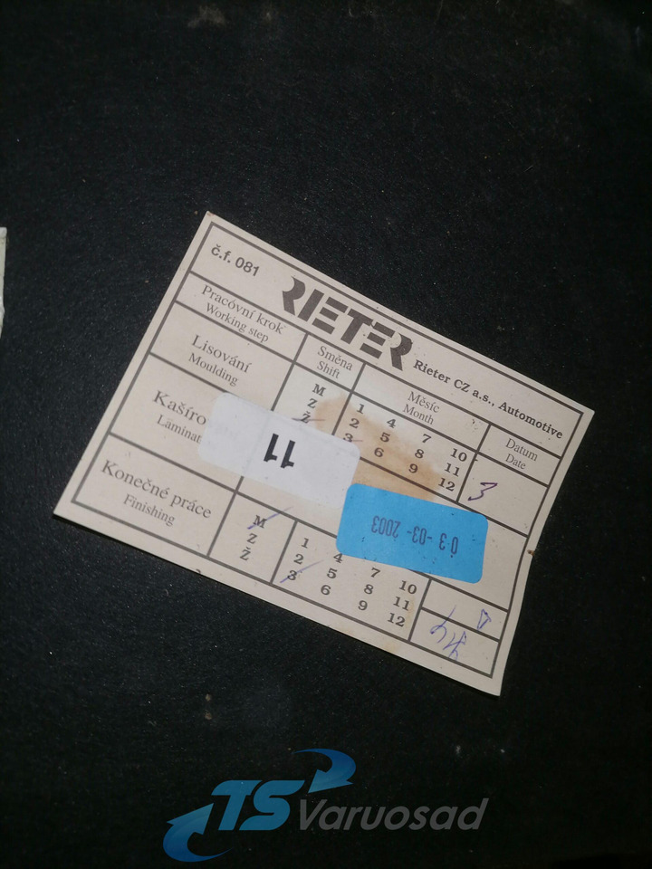 Volvo Salongi polster 20453827 - Pieza universal para Camión: foto 2 Volvo Salongi polster 20453827 - Pieza universal para Camión: foto 2