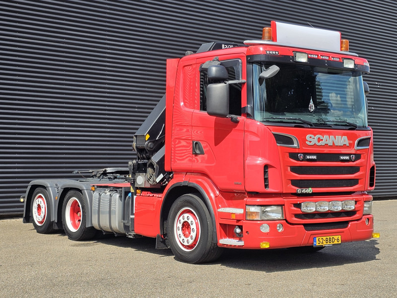 Cabeza tractora Scania G 440 A 6X2*4 / HMF 24 t/m CRANE / KRAN: foto 9