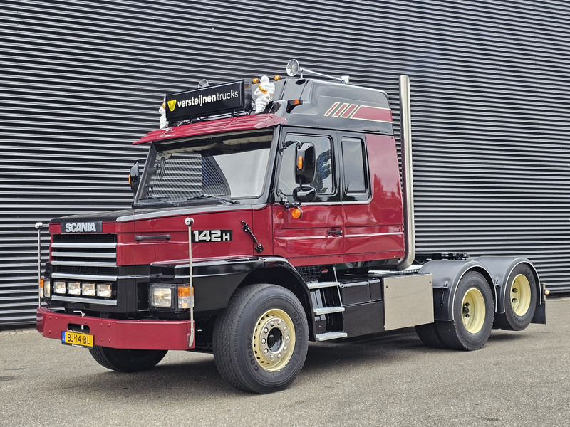 Scania T142.400 V8 / 6x2 BOOGIE / TORPEDO / HAUBER - Cabeza tractora: foto 1 Scania T142.400 V8 / 6x2 BOOGIE / TORPEDO / HAUBER - Cabeza tractora: foto 1