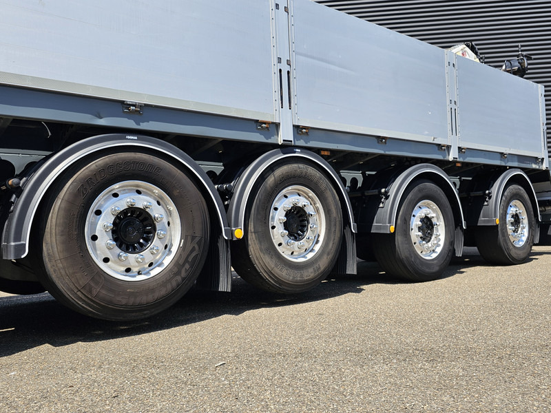Semirremolque plataforma/ Caja abierta Kwb JKB KRAAN / 2 x STEERING + 2 X LIFT AXLE: foto 6