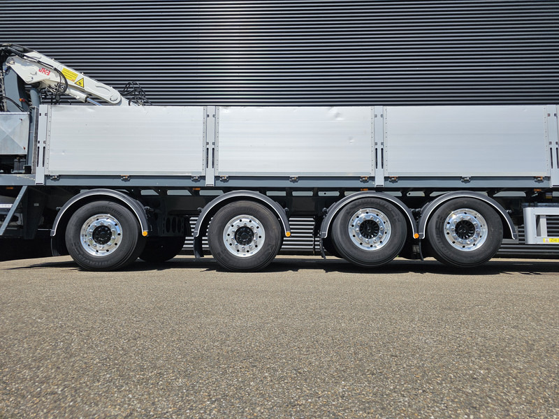 Semirremolque plataforma/ Caja abierta Kwb JKB KRAAN / 2 x STEERING + 2 X LIFT AXLE: foto 8