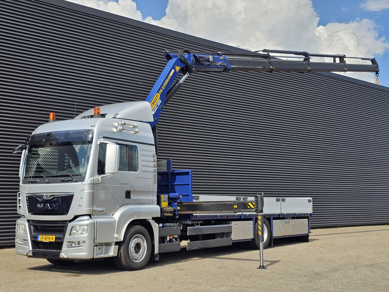 MAN TGS 18.360 4x2 PALFINGER 27 t/m CRANE / KRAN - Camión caja abierta, Camión grúa: foto 1 MAN TGS 18.360 4x2 PALFINGER 27 t/m CRANE / KRAN - Camión caja abierta, Camión grúa: foto 1