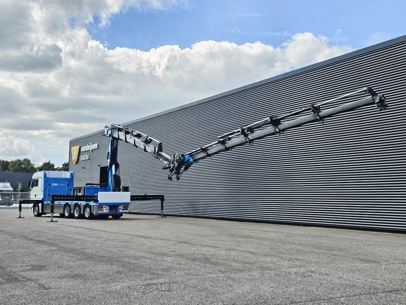 MAN TGX 35.480 8x4-4 / HMF 85 t/m + JIB / WINCH - Camión caja abierta, Camión grúa: foto 3 MAN TGX 35.480 8x4-4 / HMF 85 t/m + JIB / WINCH - Camión caja abierta, Camión grúa: foto 3