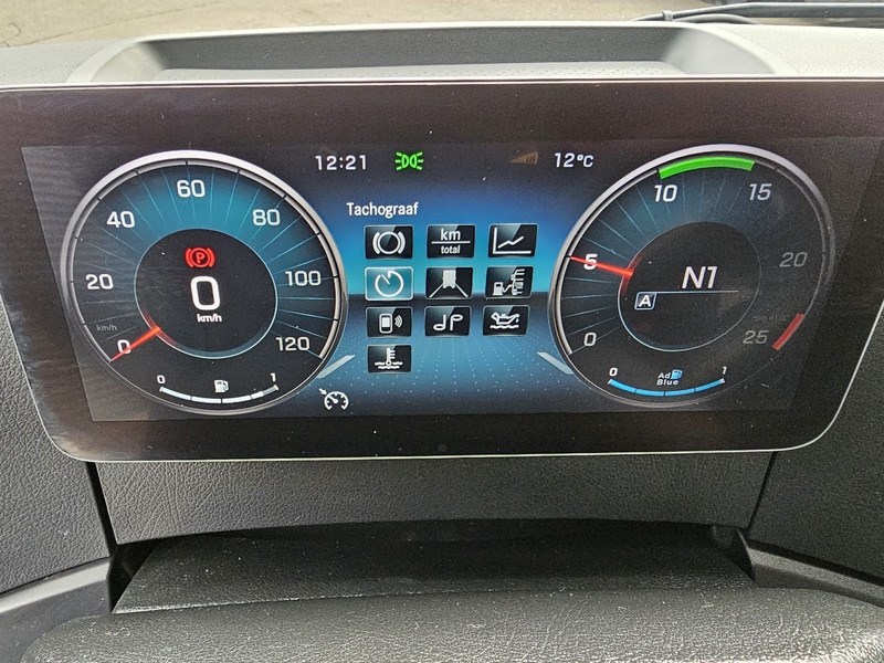 Camión volquete, Camión grúa Mercedes-Benz AROCS 4145 / 8X6 / TIPPER + HMF CRANE: foto 17