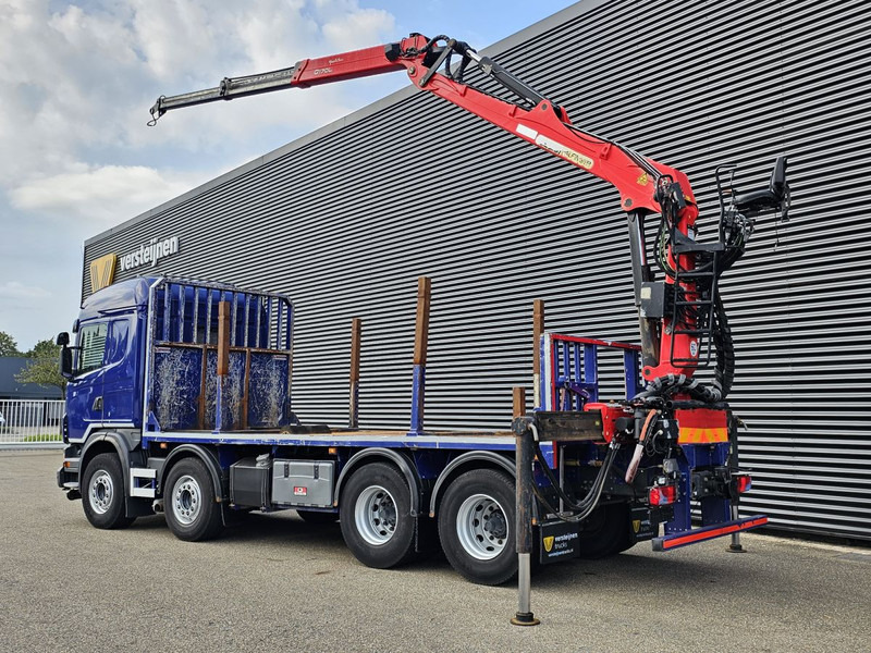 Scania G440 8x4 / PALFINGER EPSILON CRANE / RETARDER - Camión caja abierta, Camión grúa: foto 2 Scania G440 8x4 / PALFINGER EPSILON CRANE / RETARDER - Camión caja abierta, Camión grúa: foto 2