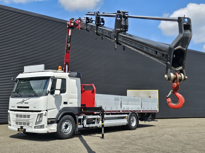 Volvo FM 330 4x2 / EFFER 12.5 t/m CRANE / KRAN - Camión caja abierta, Camión grúa: foto 3 Volvo FM 330 4x2 / EFFER 12.5 t/m CRANE / KRAN - Camión caja abierta, Camión grúa: foto 3
