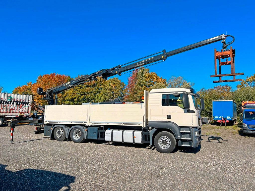 MAN 26.480 6X2 Baustoff mit Kran HIAB Top Zustand MAN 26.480 6X2 Baustoff mit Kran HIAB Top Zustand - Camión grúa, Camión caja abierta: foto 2 MAN 26.480 6X2 Baustoff mit Kran HIAB Top Zustand MAN 26.480 6X2 Baustoff mit Kran HIAB Top Zustand - Camión grúa, Camión caja abierta: foto 2