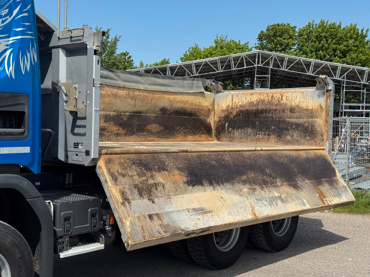 Scania G450 Meiller 3S. Kipper mit Bordmatik Top Zust. - Camión volquete: foto 5 Scania G450 Meiller 3S. Kipper mit Bordmatik Top Zust. - Camión volquete: foto 5