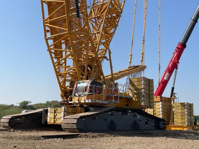 Liebherr LR1600/2 - Grúa sobre orugas: foto 1 Liebherr LR1600/2 - Grúa sobre orugas: foto 1
