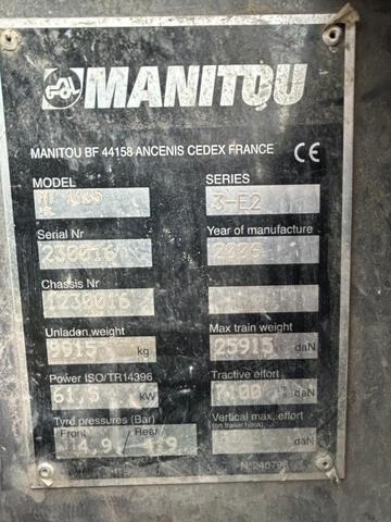 Manitou MT1435 - Manipulador telescópico: foto 5 Manitou MT1435 - Manipulador telescópico: foto 5