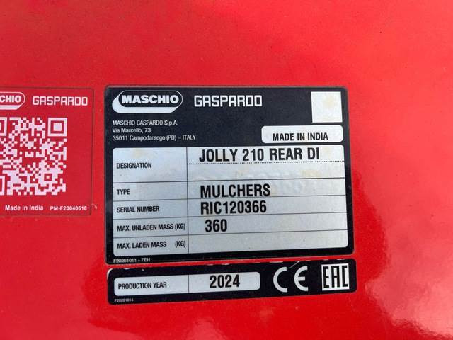 Maschio Gaspardo Jolly 210 - Cortacésped: foto 5 Maschio Gaspardo Jolly 210 - Cortacésped: foto 5