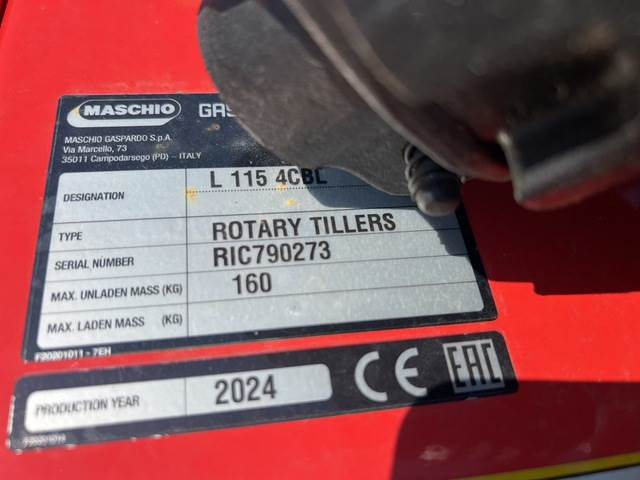 Maschio Gaspardo L115 4CBL - Rotocultivador: foto 5 Maschio Gaspardo L115 4CBL - Rotocultivador: foto 5