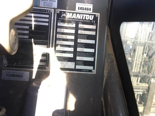 Manipulador telescópico Manitou MLT634-120 LSU: foto 7