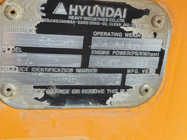 Cargadora de ruedas Hyundai HL970: foto 19