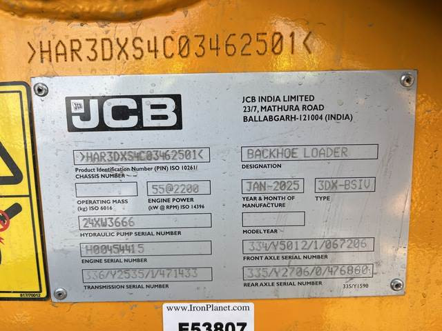 JCB 3DX - Retroexcavadora: foto 5 JCB 3DX - Retroexcavadora: foto 5