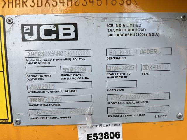 JCB 3DX - Retroexcavadora: foto 5 JCB 3DX - Retroexcavadora: foto 5