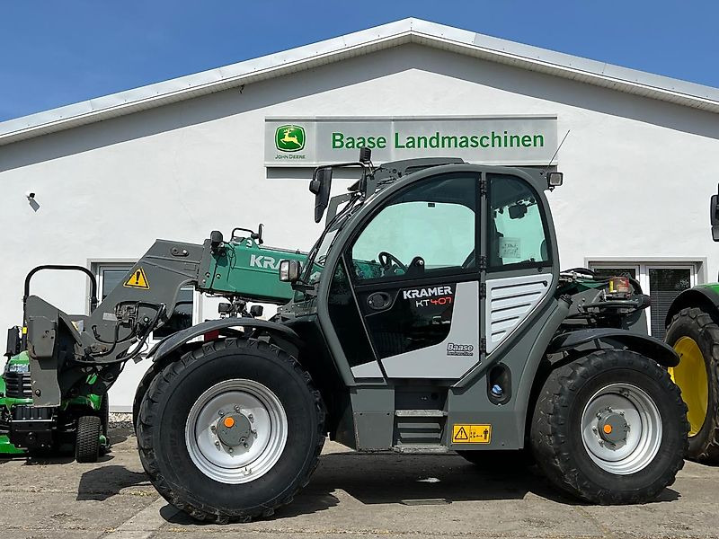 Manipulador telescópico Kramer KT407 Zentralschmierung Klima: foto 1