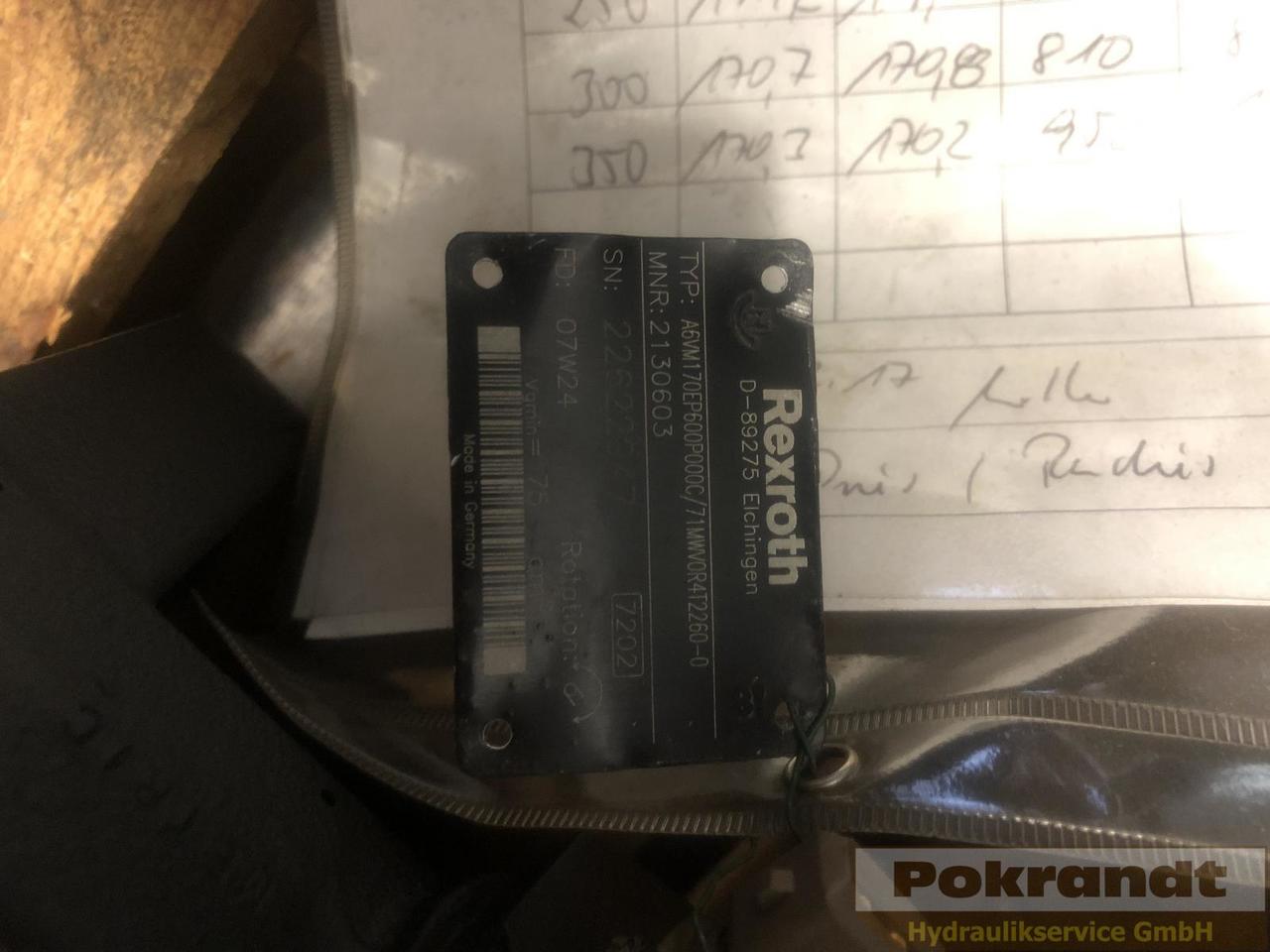 Rexroth A6VM170EP600P000C 71 - Motor hidráulico: foto 2 Rexroth A6VM170EP600P000C 71 - Motor hidráulico: foto 2